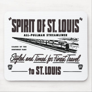 PRR The Spirit of St. Louis Passenger Train Mouse Mat