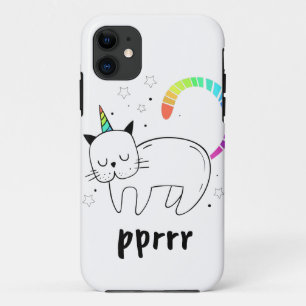 Prrr Caticorn iPhone 11 Case