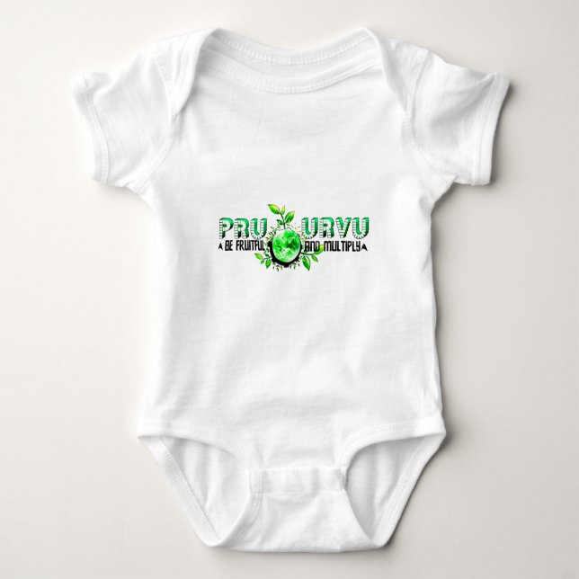 Pru Urvu Baby Bodysuit (Front)