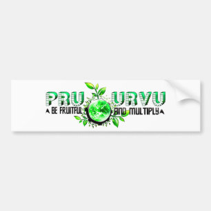 Pru Urvu Bumper Sticker