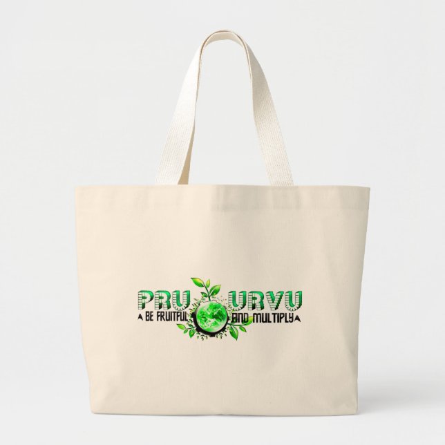 Pru Urvu Large Tote Bag (Front)