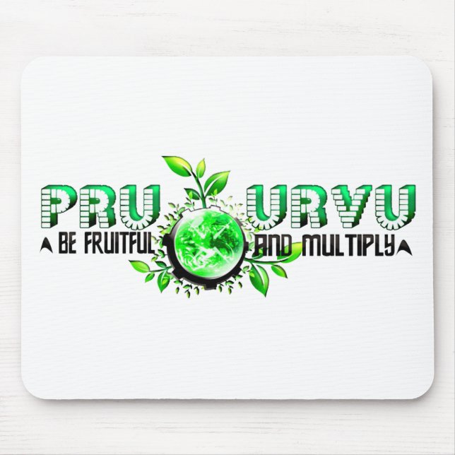 Pru Urvu Mouse Mat (Front)