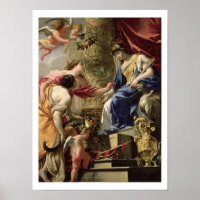 Prudence Leading Peace and Abundance, c.1645 (oil