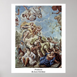 Prudenzia By Luca Giordano Poster