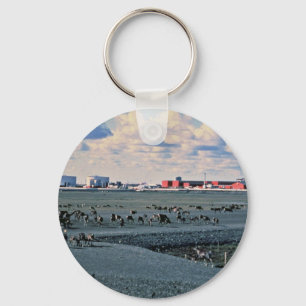 Prudhoe Bay, Alaska Key Ring