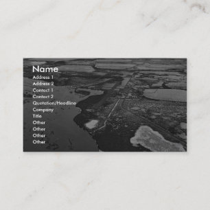 Prudhoe Bay Oil Fields Business Card
