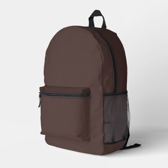 Prune Color Backpack (Back Corner Right)