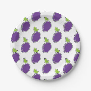 Prune Paper Plate