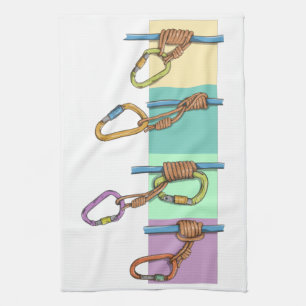 PRUSIK Thirdhand, Manchard, Klemheist, Bachmann Tea Towel