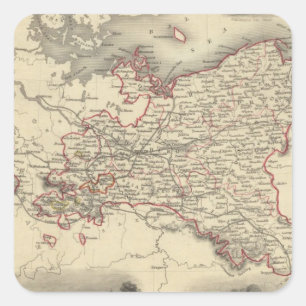 Prussia 5 square sticker