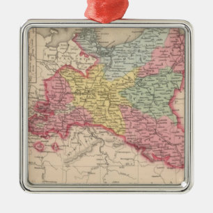 Prussia 7 metal tree decoration