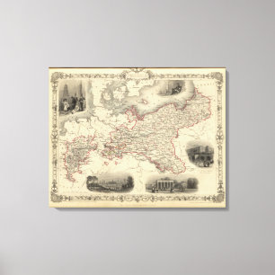 Prussia 8 canvas print