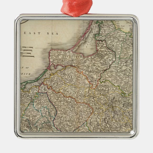 Prussia 8 metal tree decoration (Front)