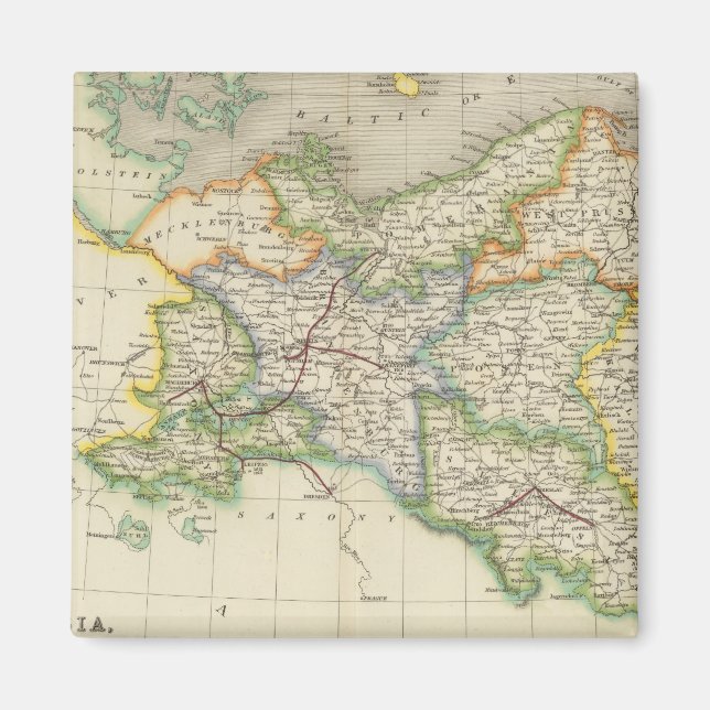 Prussia and Poland Magnet (Front)