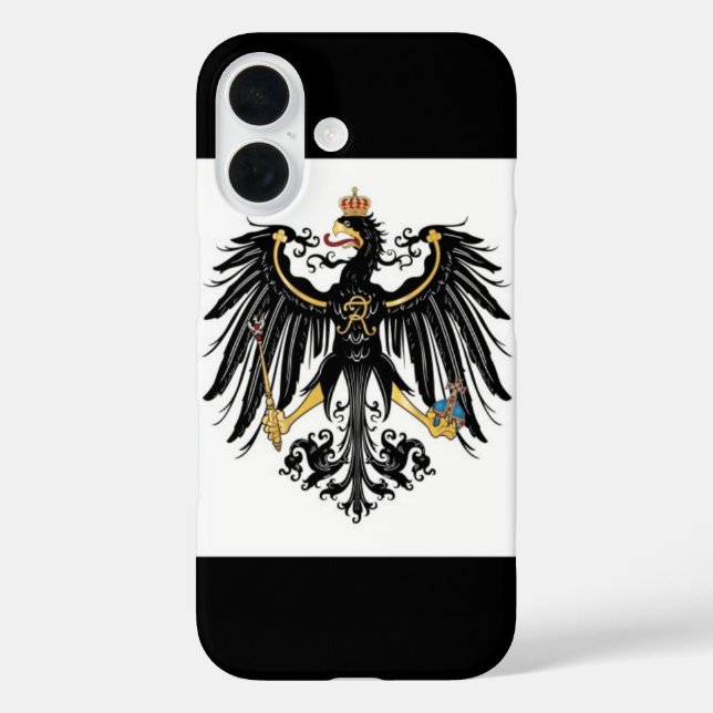 Prussia Flag Case-Mate iPhone Case (Back)