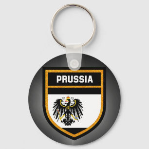 Prussia Flag Key Ring