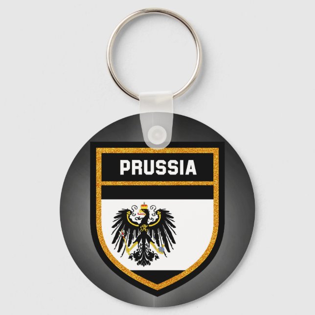Prussia Flag Key Ring (Front)