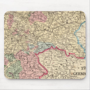 Prussia, German States Map by Mitchell Mouse Mat