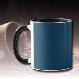 Prussian Blue Solid Colour   Classic   Elegant Mug