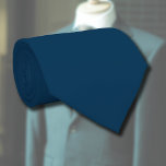 Prussian Blue Solid Colour | Classic | Elegant Tie<br><div class="desc">Prussian Blue Solid Colour | Blue Shades | Classic | Elegant | Trendy | Stylish | Professional Design</div>