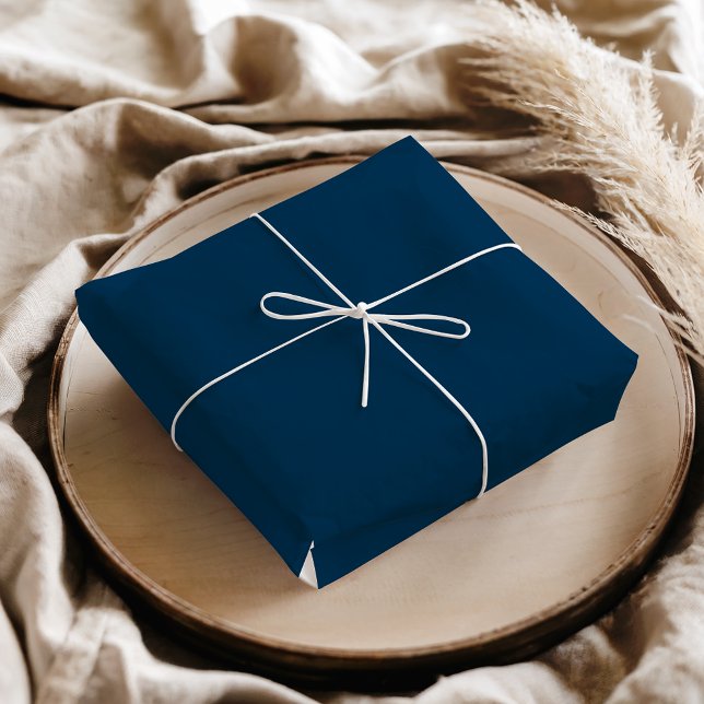 Prussian Blue Solid Colour | Classic | Elegant Tissue Paper (Creator Uploaded)