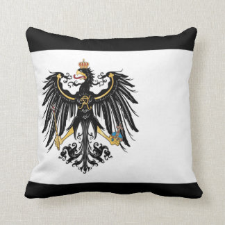 Prussian Flag Throw Pillow