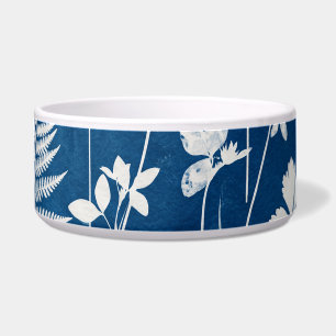Prussian Indigo Blue Cyanotype Fern Botanical Art