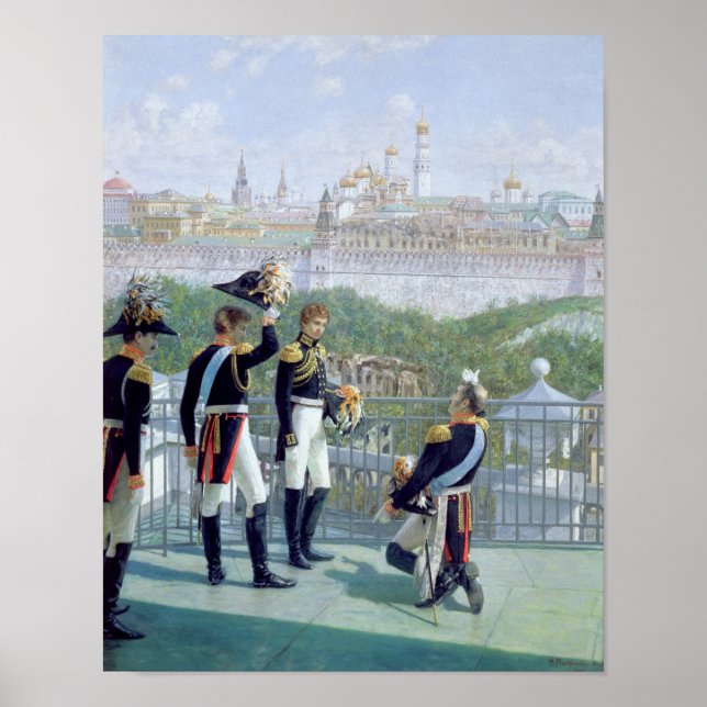 Prussian King Friedrich Wilhelm II Poster (Front)