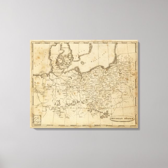 Prussian States Canvas Print (Front)