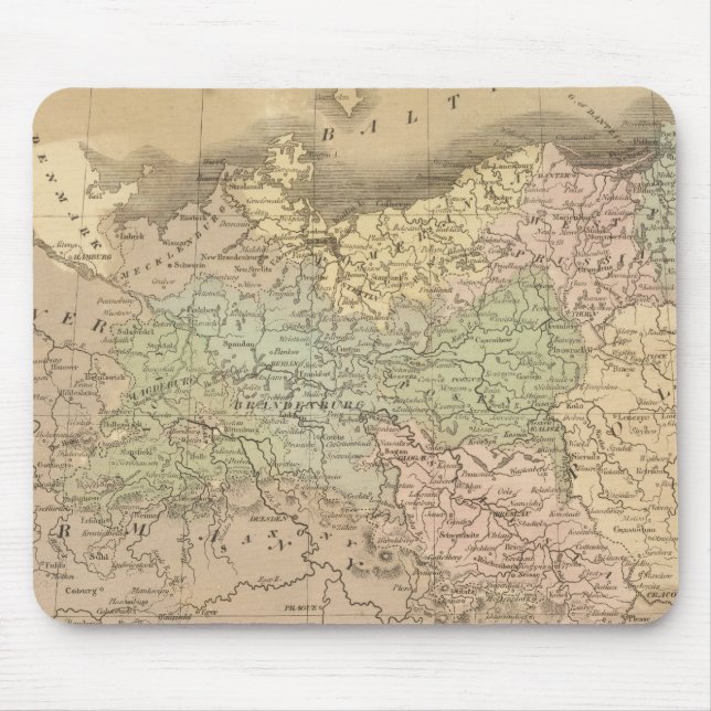 Prussian States Mouse Mat (Front)