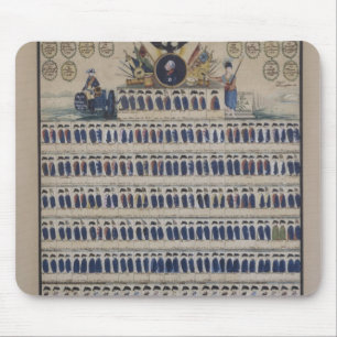 Prussian uniforms from the time of Frederick Mouse Mat