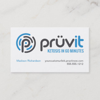 Pruvit Distributor Card