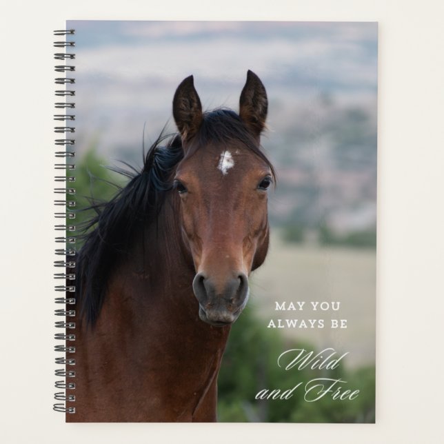 Pryor Mountain Wild Mustang "Ula"  Planner (Front)