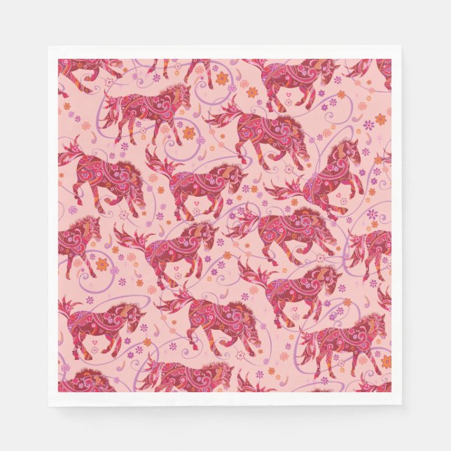 Przewalski horses napkins (Front)