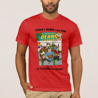 PS Cookbook Bears T-Shirt with Text