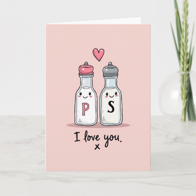 Ps I Love You Card (Front)