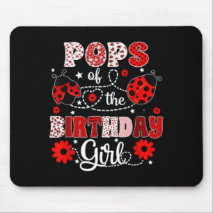 ps of The Birthday Girl - Family Ladybug Birthday Mouse Mat