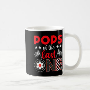 Ps Of The Fast One Birthday 1st Race Car Family  Coffee Mug