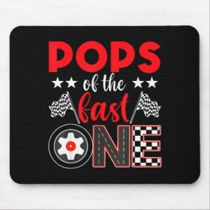 Ps Of The Fast One Birthday 1st Race Car Family  Mouse Mat