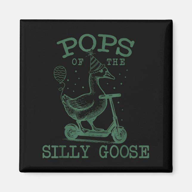 Ps Of The Silly Goose First Birthday Family Matchi Magnet (Front)