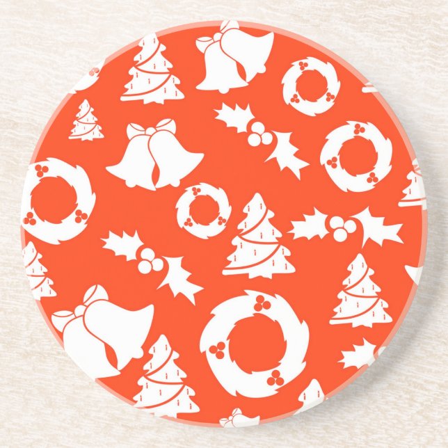 PS red-christmas-.jpg Coaster (Front)
