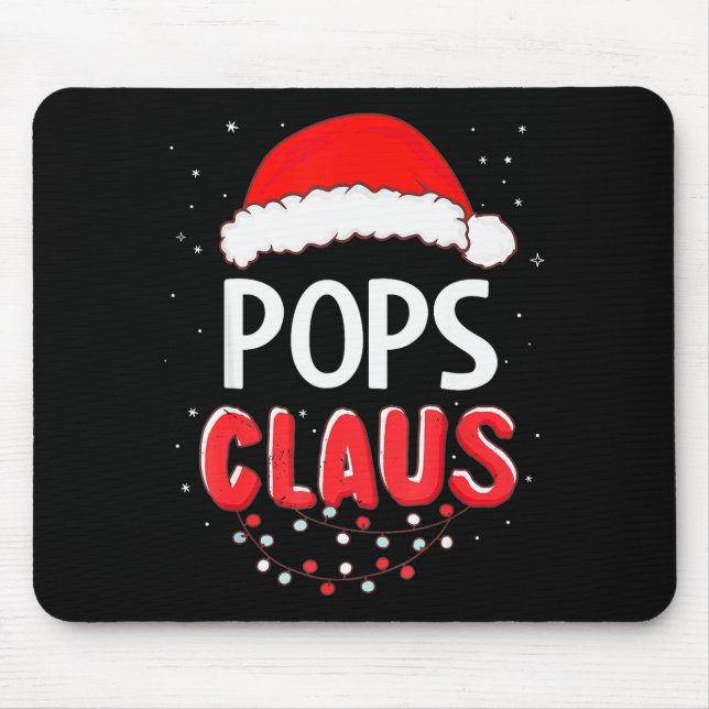 Ps Santa Claus Christmas Matching Costume  Mouse Mat (Front)