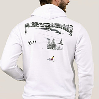 Psa 19-1 Skier sweatshirt