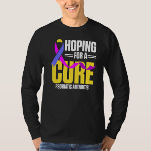 PSA Psoriatic Arthritis Hoping For Cure Warrior Aw T-Shirt