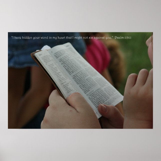 Psalm119:11 Poster (Front)