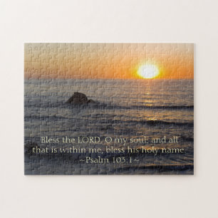 Psalm 103:1 jigsaw puzzle
