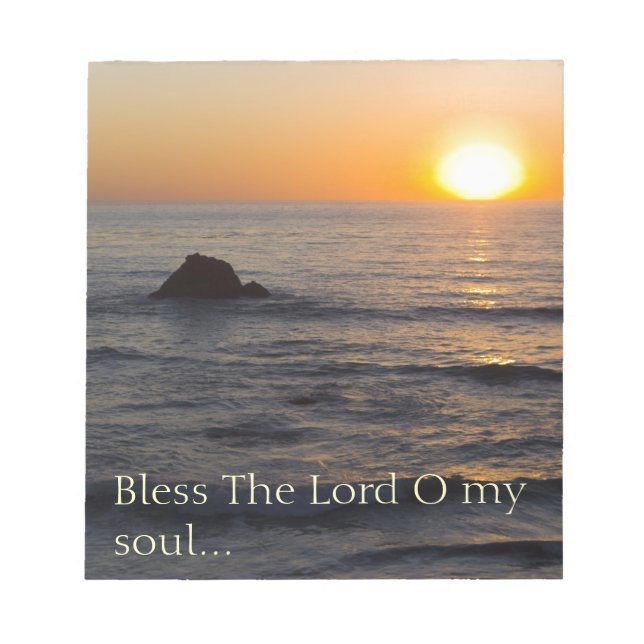 Psalm 103:1 notepad (Front)