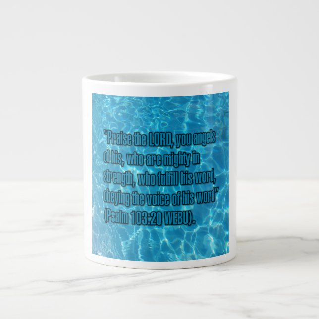 Psalm 103:20 WEBU Mug (Front)