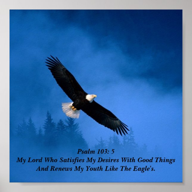 Psalm 103:5 poster (Front)