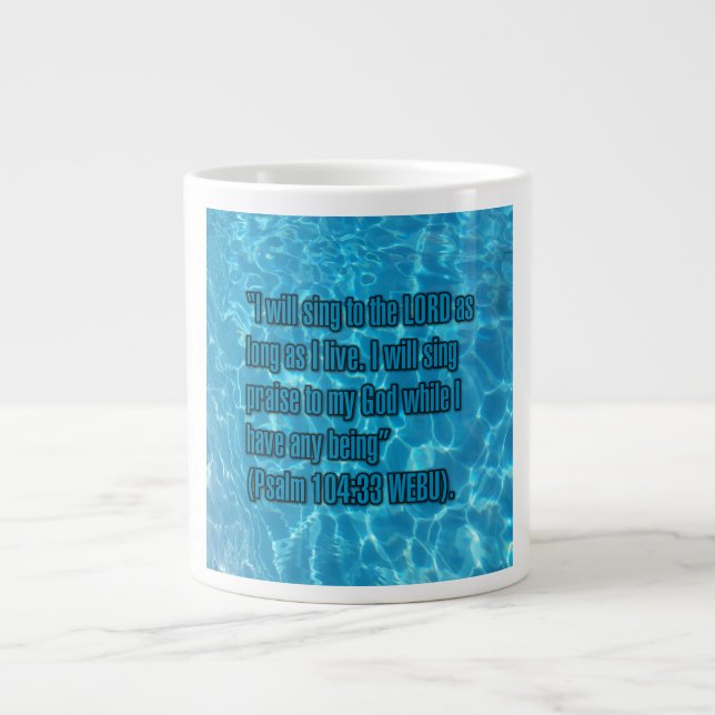 Psalm 104:33 WEBU Mug (Front)